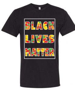 Black Lives Matter Design Letters Premium Tshirt, BLM Civil Rights Justice, Equality Revolution Movement, Black Power Struggle, Humanity