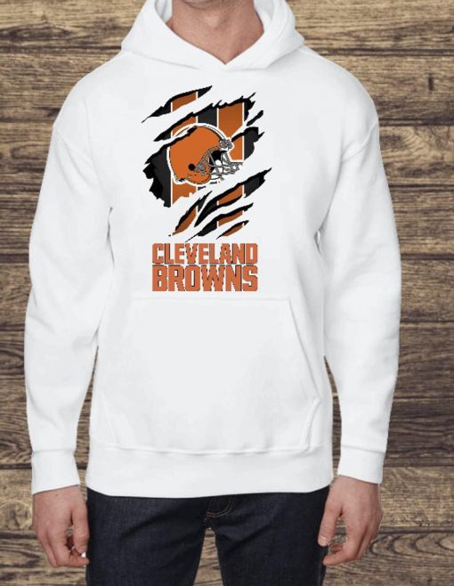 Cleveland Browns Claw Design Hoodie