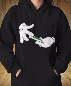 Mickey Mouse Joint Rolling Hands Funny Sweatshirt Hoodie