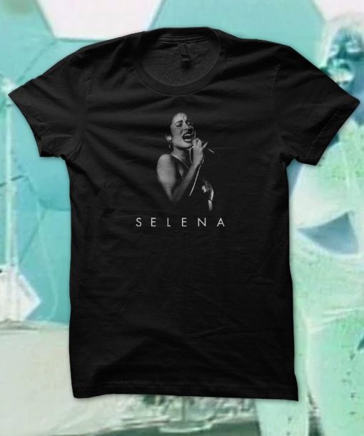 Selena Quintanilla Singing T shirt