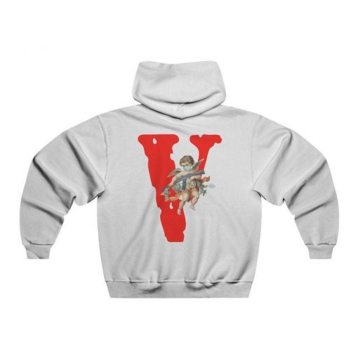 VLONE Angel Friends- Hoodie, COVID Pullover, VLONE White Hoodie