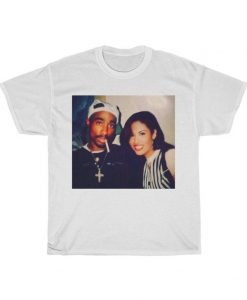 legends don't die Selena and 2pac tupac Unisex Heavy Cotton Tee shirt