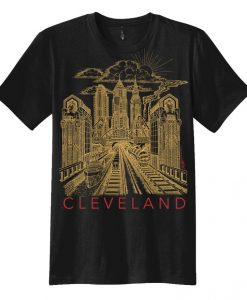 Cleveland Guardians Black T-Shirt