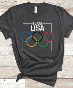 Olympic Rings Team USA Olympic Shirt 2021 Tokyo 2021 Olympics Shirt