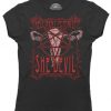 Hell-Bent Feminist She-Devil T-Shirt