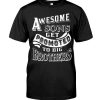 awesome sons get promoted t shirt