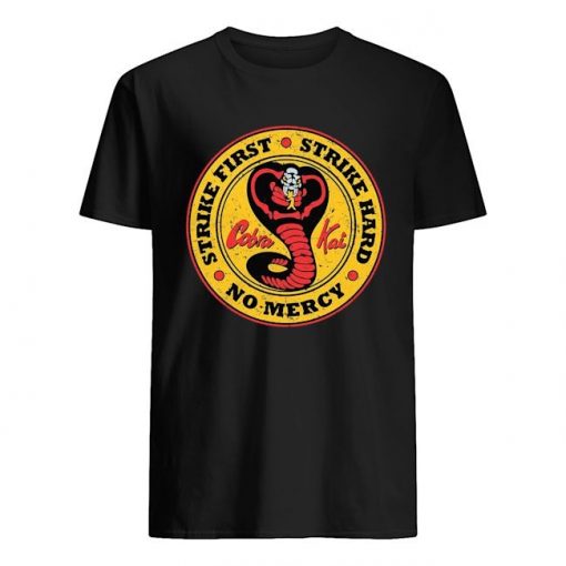 cobra kai round t shirt