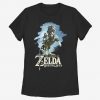 Nintendo The Legend Of Zelda Link Rider Womens T-Shirt