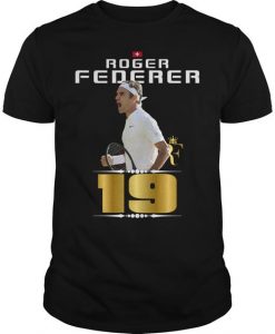 Roger Federer 19th Grand T-shirt