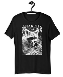 ANARCHY RACCOON Funny Unisex T-Shirt