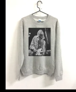 Kurt cobain Customised Urban Art Graphic sweatshirt novelty sweatshirt