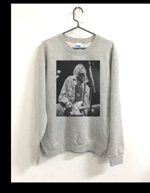 Kurt cobain Customised Urban Art Graphic sweatshirt novelty sweatshirt