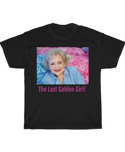 Vintage Betty White Last Golden Girl tshirt