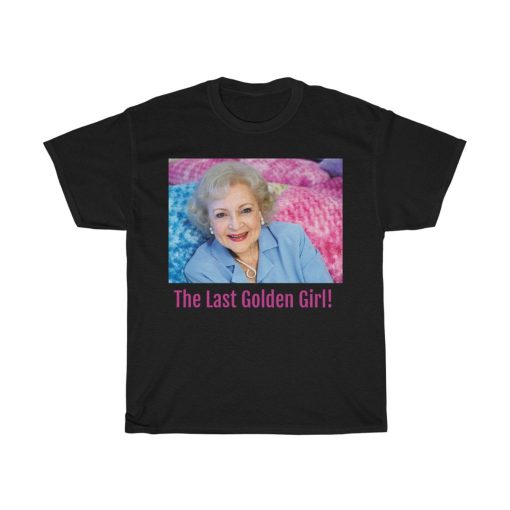 Vintage Betty White Last Golden Girl tshirt