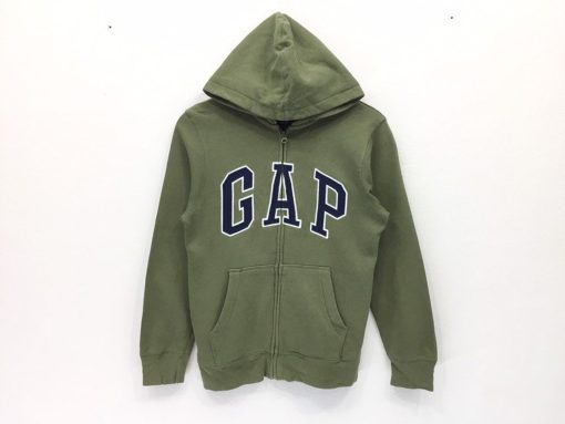 Vintage Gap Zipper Up Hoodie