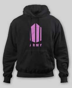 Pink ARMY BTS Hoodie