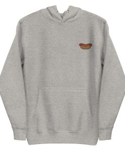 Hot Dog Embroidered Hoodie