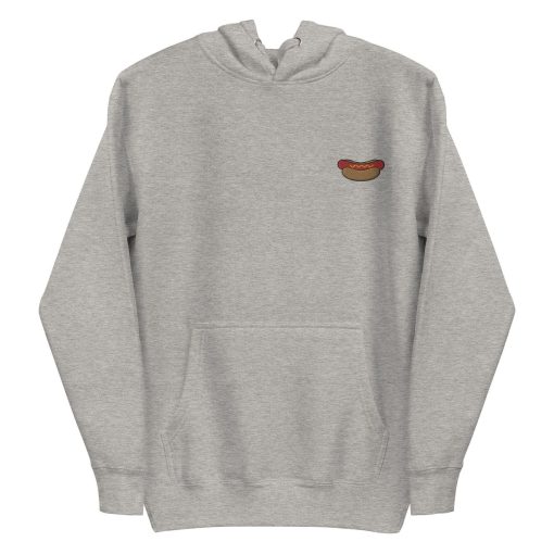 Hot Dog Embroidered Hoodie