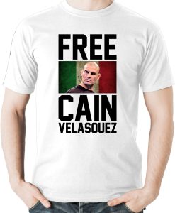 Free Cain Velasquez T-Shirt MMA WWE I Stand With Chicano UFC