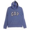 Gap 90's Spellout Pullover Hoodie Small Purple