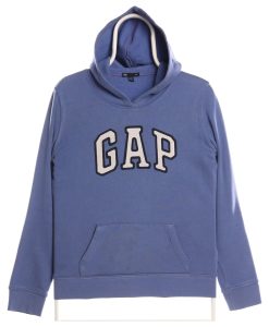 Gap 90's Spellout Pullover Hoodie Small Purple