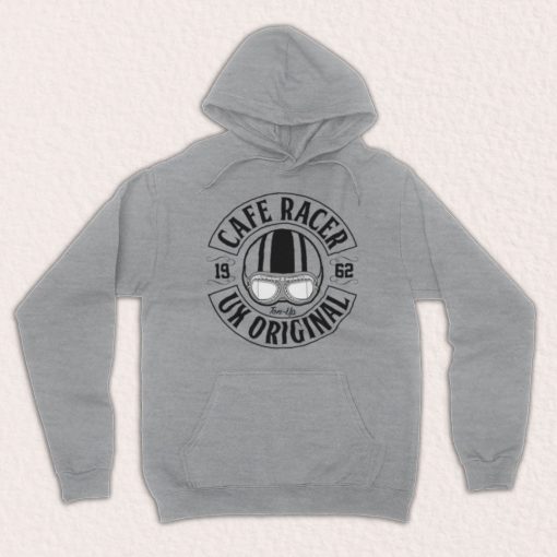 Cafe Racer UK Original Motorcycle Hoodie