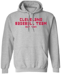 Cleveland Baseball Team Hoodie