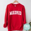 Madrid Sweatshirt for Spain Lover l Madrid travel sweatshirt