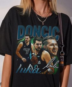 Luka Doncic Vintage 90s Style Shirt