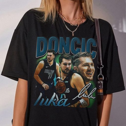 Luka Doncic Vintage 90s Style Shirt