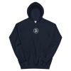 Bitcoin Embroidered Logo Hoodie