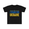 I Stand For Ukraine Flags T-Shirt