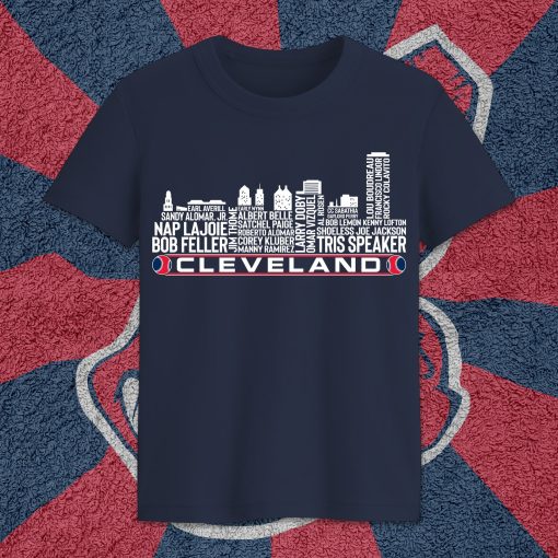 Cleveland Baseball Team All Time Legends shirt