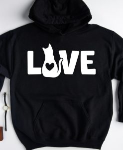 Cat Love Hoodie