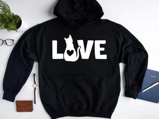 Cat Love Hoodie