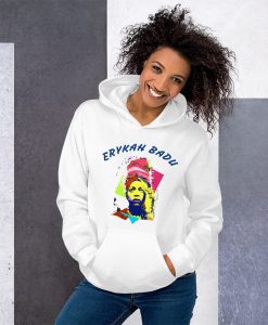 Erykah Badu White Women's Hoodie