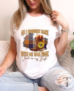 Sand In My Boots Country Music Lovers Gift T-Shirt