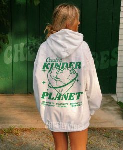 Create a kinder planet hoodie