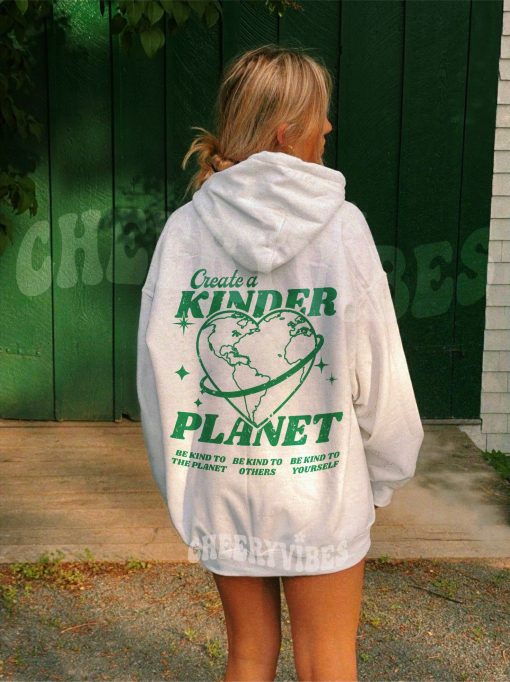 Create a kinder planet hoodie