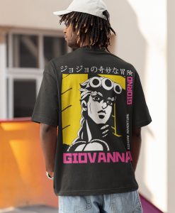 Men's Shirt Organic Cotton Anime JoJo's