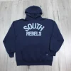 South Rebels Vintage 90s Made In USA Russell Athletics Hoodie
