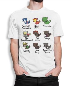 Cats Avengers Funny T-Shirt