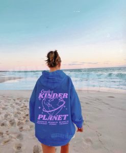 Create a kinder planet hoodie