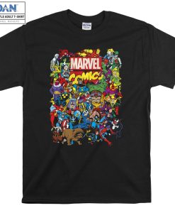 Marvel Comics Heroes Group T-shirt