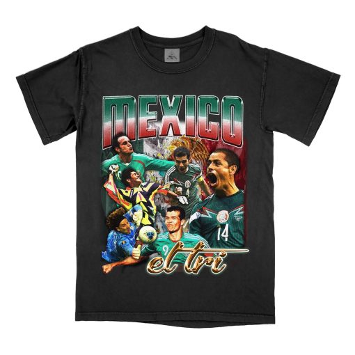 Mexico Vintage Bootleg Style Tee Shirt