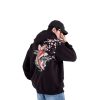 Japanese Streetwear Koi Embroidery Hoodie