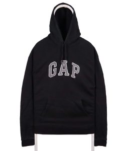 Gap 90's Spellout Logo Pullover Hoodie