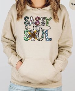 Cute Little Sunflower Graphic Hoodie