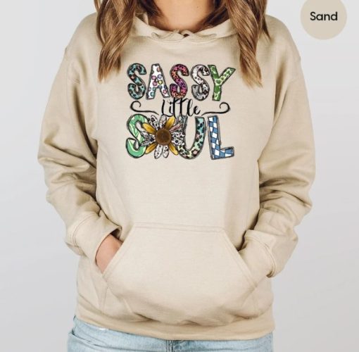 Cute Little Sunflower Graphic Hoodie