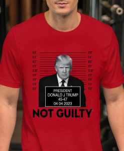 Trump Not Guilty T Shirt